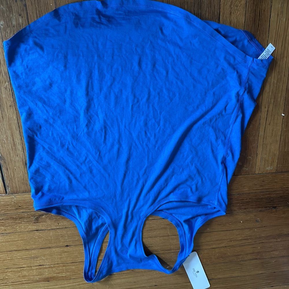 New with tags CRZ YOGA Womens Pima Cotton Racerback Workout tank top - Picture 3 of 4